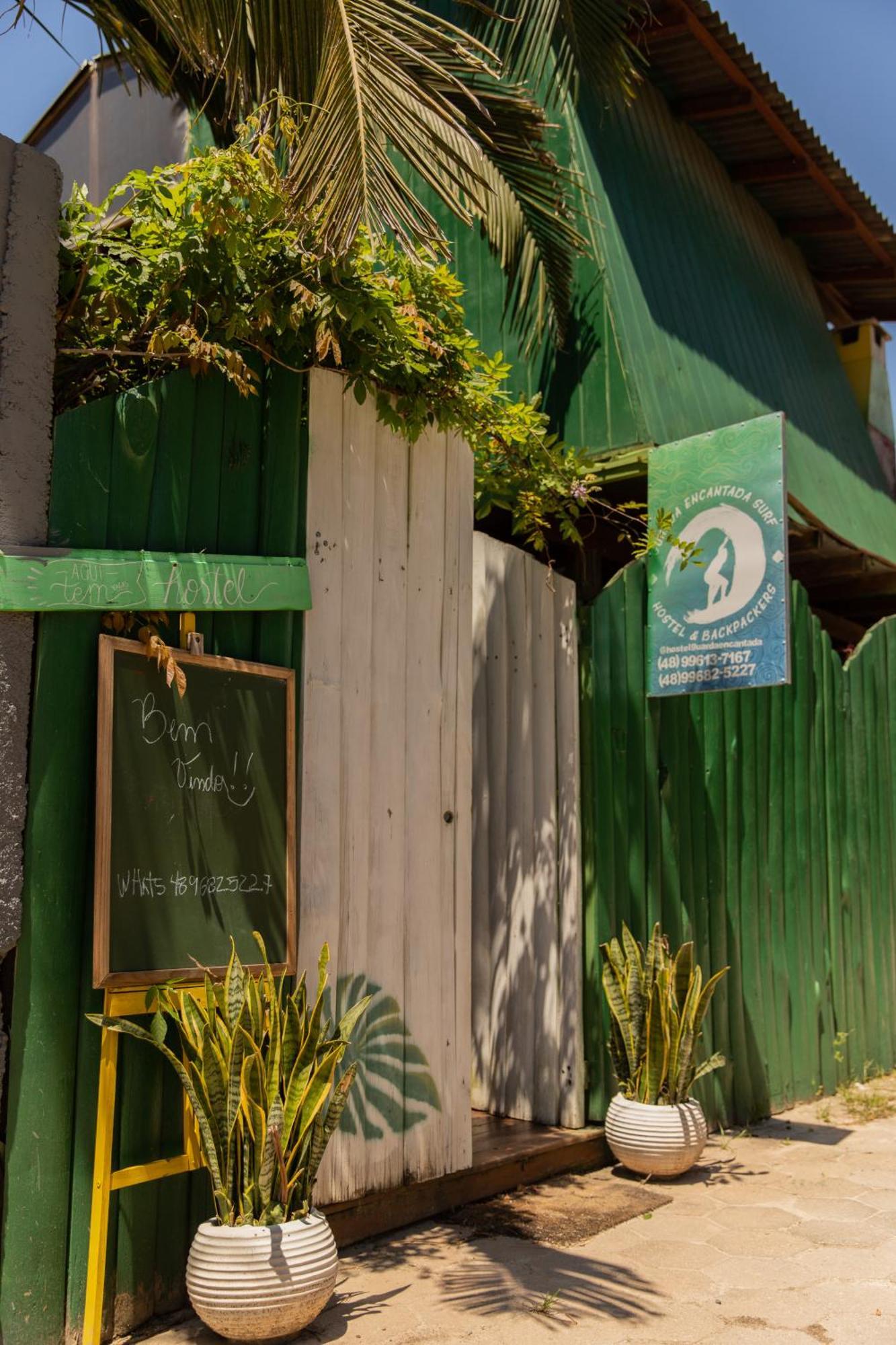 Guarda Encantada Surf Hostel Palhoça Eksteriør billede