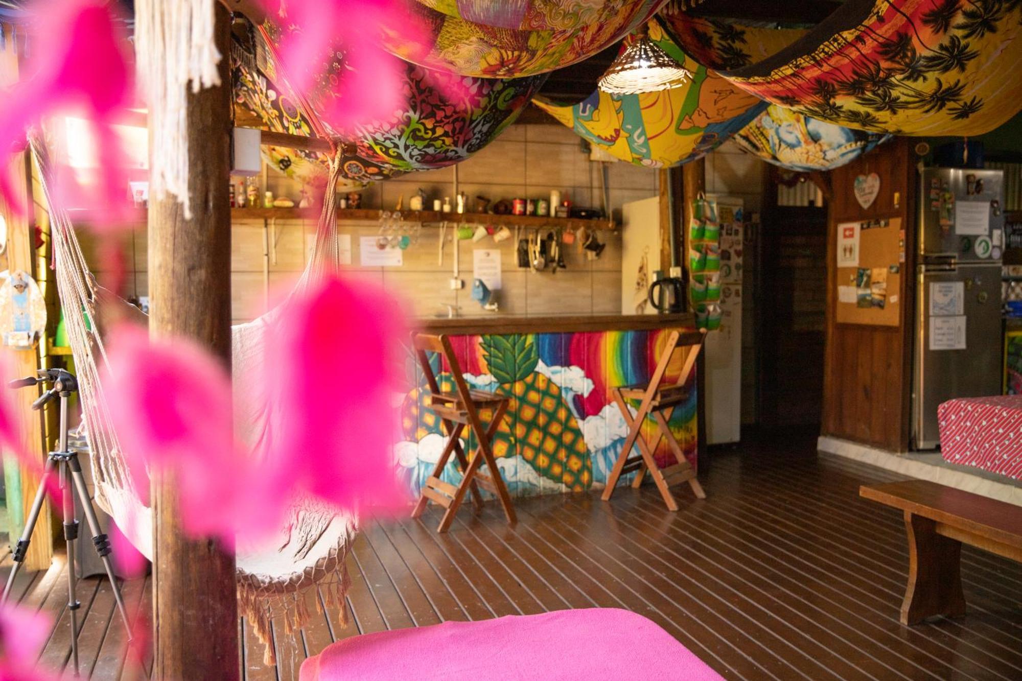 Guarda Encantada Surf Hostel Palhoça Eksteriør billede